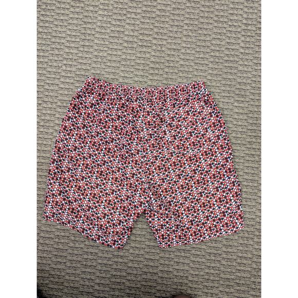 Saks Fifth Avenue Swim Trunks Men’s Size Large Modern Fit Blue Board Shorts - Picture 2 of 7